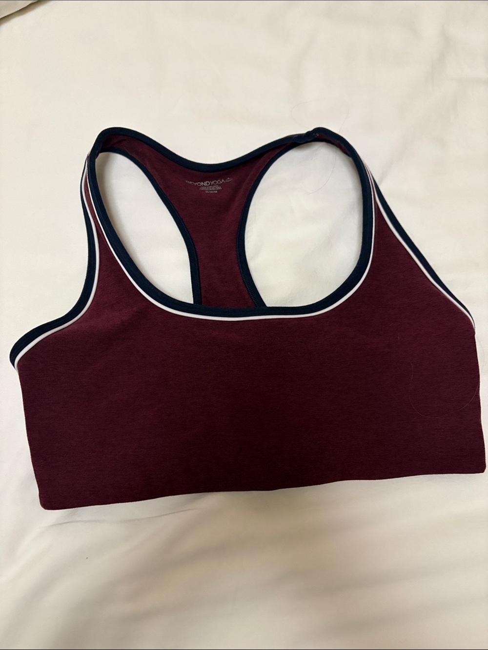 Beyond Yoga Everyday Racerback Sports Bra plum